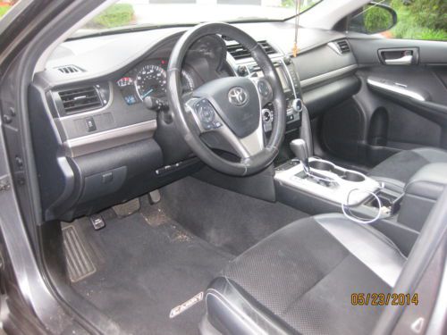 2012 Toyota Camry SE 3.5L V6 LOADED - NAV, PREMIUM, CAMERA, LEATHER, IPOD, APPS, US $16,495.00, image 9