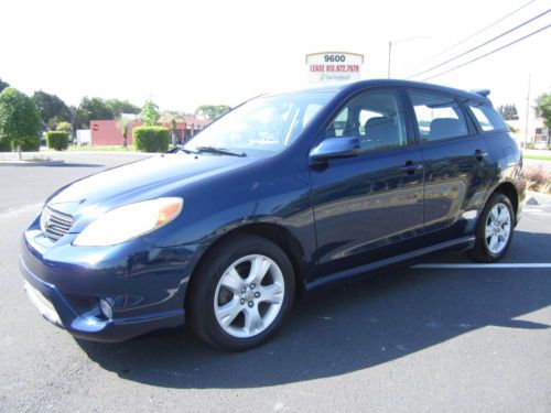 2006 toyota matrix xrs vvtl-i 6-speed one owner fl car near perfect!