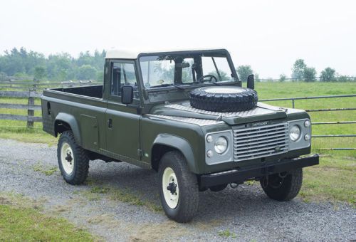 1985 land rover defender diesel 110 original left hand drive rare!