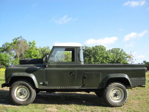 1985 Land Rover Defender Diesel 110 ORIGINAL LEFT HAND DRIVE RARE!, image 3