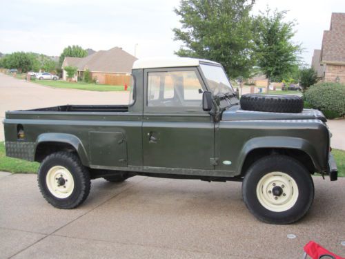 1985 Land Rover Defender Diesel 110 ORIGINAL LEFT HAND DRIVE RARE!, image 12