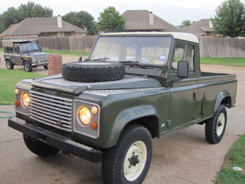 1985 Land Rover Defender Diesel 110 ORIGINAL LEFT HAND DRIVE RARE!, image 17