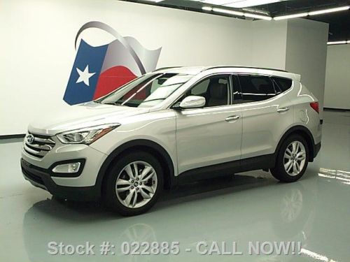 2013 hyundai santa fe sport 2.0t leather rear cam 25k texas direct auto