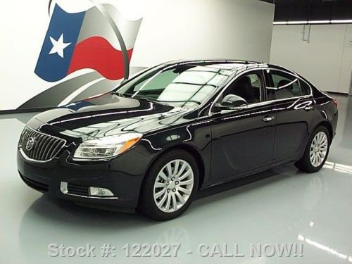 2012 buick regal t prem 1 turbocharged htd leather 18k texas direct auto
