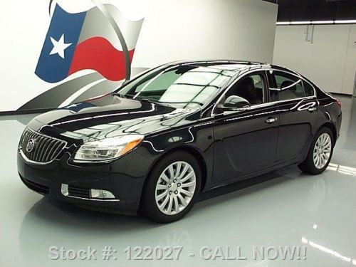 2012 buick regal t prem 1 turbocharged htd leather 18k texas direct auto