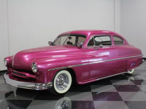 Nice merc lead sled, 350ci chevy, auto trans w/ a/c, shaved doors w/ poppers
