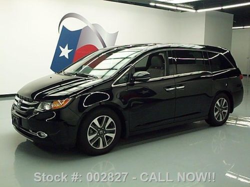 2014 honda odyssey touring elite sunroof nav dvd 17k mi texas direct auto