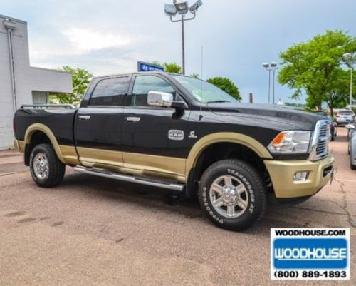 Cummins diesel 6.7L 4x4 tow hooks tow hitch nav 4WD 5th wheel hitch leather, image 2