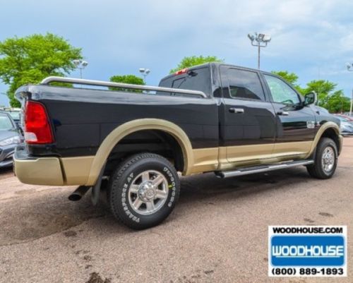 Cummins diesel 6.7L 4x4 tow hooks tow hitch nav 4WD 5th wheel hitch leather, image 4