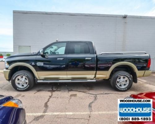 Cummins diesel 6.7L 4x4 tow hooks tow hitch nav 4WD 5th wheel hitch leather, image 8