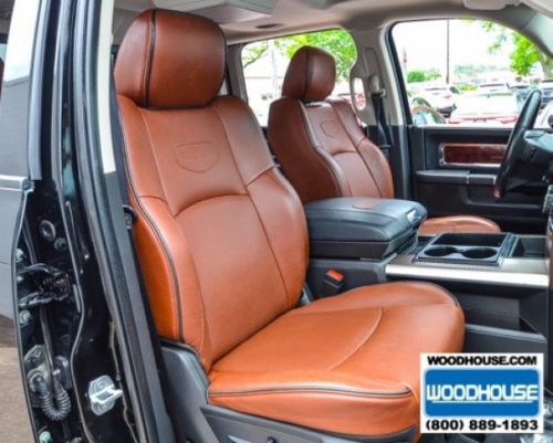 Cummins diesel 6.7L 4x4 tow hooks tow hitch nav 4WD 5th wheel hitch leather, image 17