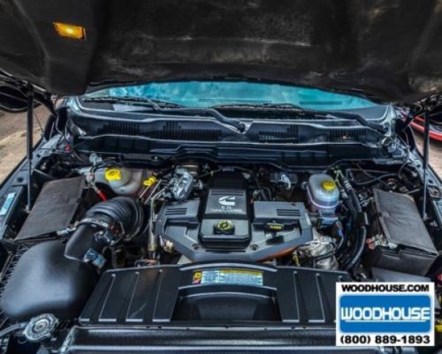 Cummins diesel 6.7L 4x4 tow hooks tow hitch nav 4WD 5th wheel hitch leather, image 27