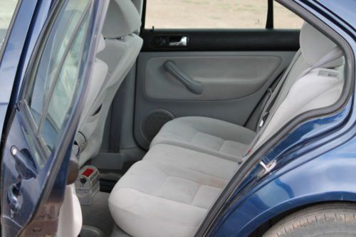 2001 Volkswagen Jetta 1.8L Turbo, Blue, Sunroof, 4 Door, image 6