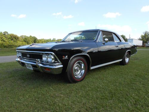 1966 chevy chevelle super sport, concourse, 34k miles, #&#039;s , a/c, please read !