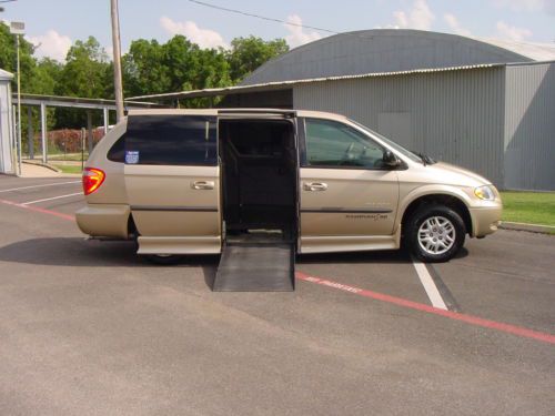 01 handicap wheelchair lowered floor handicapped van power ramp &amp; door 95 pics