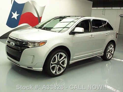 2011 ford edge sport pano sunroof nav rear cam 22&#039;s 38k texas direct auto