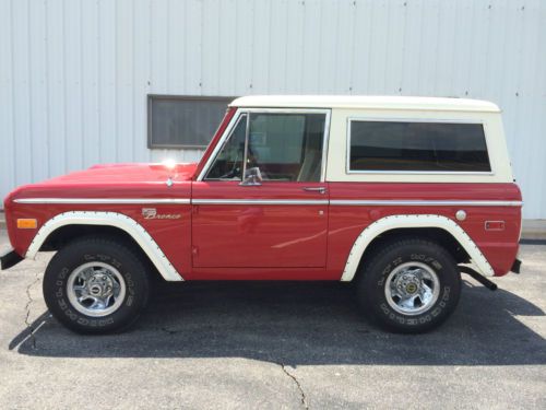 1975 ford bronco sport 302 v8  !!no reserve!!