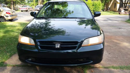 2000 honda accord 4cy vtec engine forest green 4 door sedan with sunroof