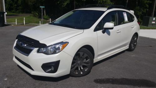2012 subaru impreza sport limited. htd. leather, roof rack, bluetooth, 31k miles