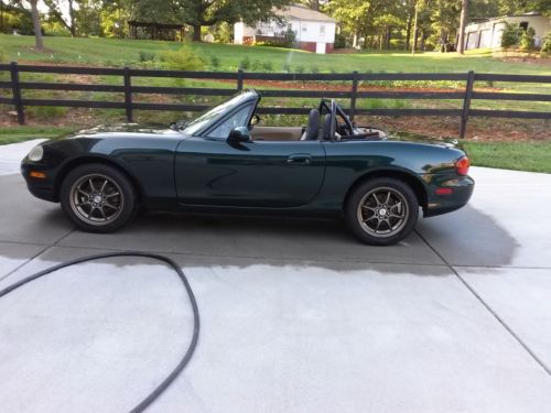 1999 mazda miata emerald green 76k miles