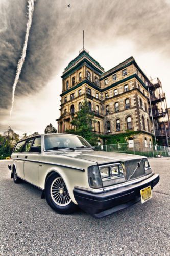 1984 volvo 240 245 dl wagon slammed and custom!  nr!