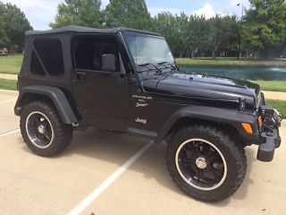 2000 jeep wrangler sport 4.0l 6cyl  5spd manual transmission