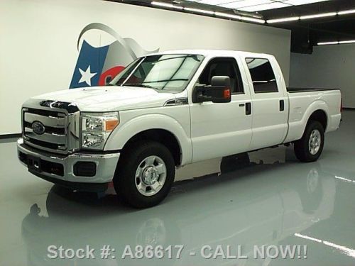 2012 ford f250 xlt crew 6.2l v8 6-pass bedliner tow 63k texas direct auto