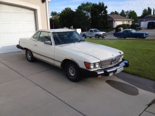 1981 mercedes-benz 380sl base convertible 2-door 3.8l