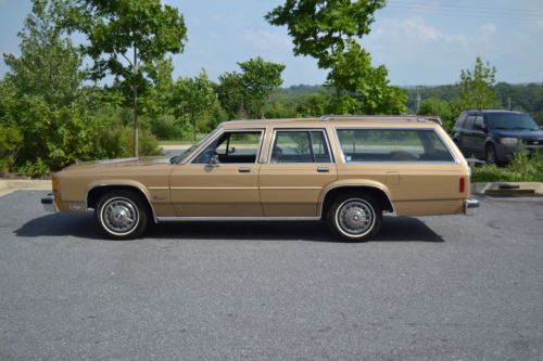 Gorgeous 1984 crown victoria wagon 63k mile time capsule!