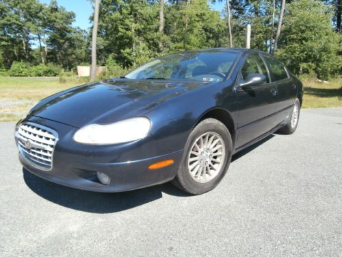 2002 chrysler concorde lx sedan very low mileage!!!! luxury gas saver no reserve