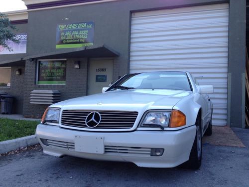 Sl500 in mint condition! everything works like new! very low miles!!