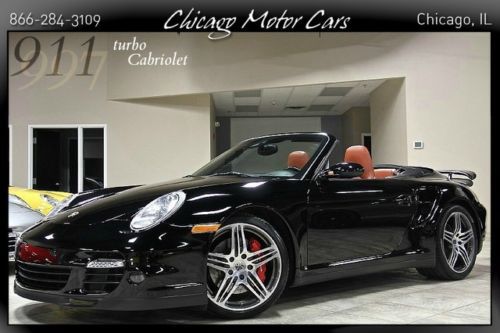 2008 porsche 911 turbo convertible $152k+msrp sport chrono carbon fiber gorgeous