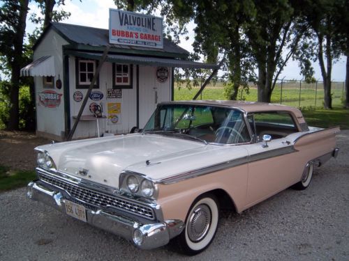 1959 ford galaxie club victoria fairlane 500 2 dr. hardtop