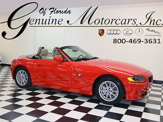 2004 bmw z4 roadster fresh trade only 26k miles local florida car serviced cfax