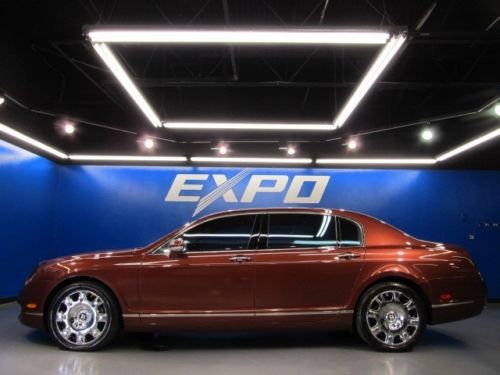 Bentley continental flying spur low miles 21k front/rear ac/heated seats nav
