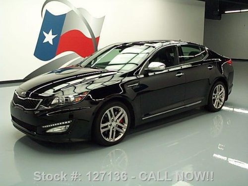 2013 kia optima sxl turbo leather pano sunroof rear cam texas direct auto