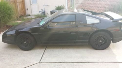 1987 pontiac fiero gt v6. no reserve. 2-door coupe, 98k original miles