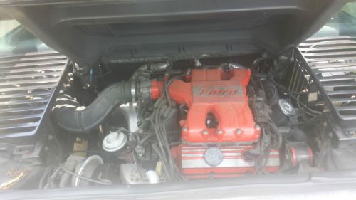 1987 Pontiac Fiero GT V6. NO RESERVE. 2-Door Coupe, 98K Original Miles, image 2