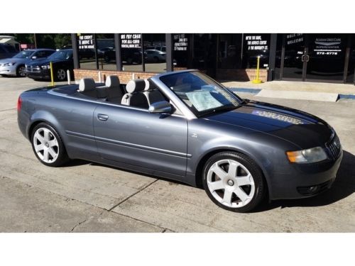 2005 audi s4 quattro convertible automatic 2-door convertible