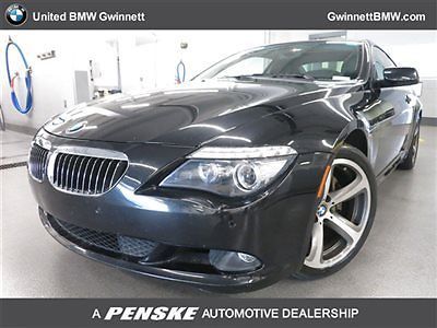 650i 6 series 2 dr coupe automatic gasoline 4.8l 8 cyl black sapphire metallic
