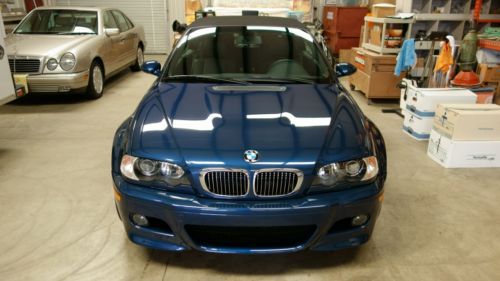 2004 m3 mystic blue/black convertible, 12.7k miles, smg