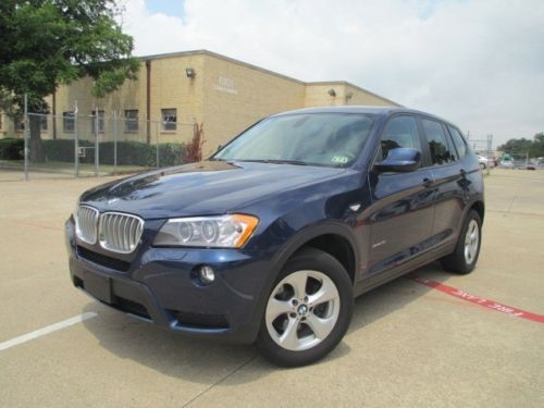 2011 x3 premium panoramic roof awd only 19k miles 1-owner call greg 888-696-0646