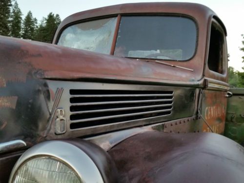 1940 ford steampunk custom hot rod rat patina nice! flathead wwii pickup truck