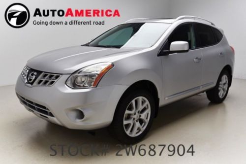 2011 nissan rogue sv awd 68k mile auto nav rear cam heat seat sunrf clean carfax