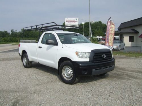 2007 toyota tundra with ladder racks/ tool boxes