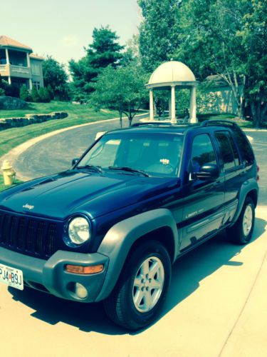 2002 jeep liberty sport sport utility 4-door 3.7l
