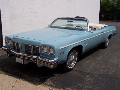 1975 oldsmobile delta 88 royale convertible 2-door 7.5l