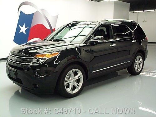 2013 ford explorer ltd leather dual sunroof 20&#039;s 27k mi texas direct auto