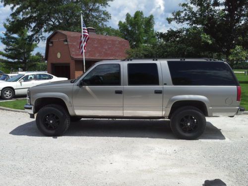 1999 chevrolet k1500 suburban lifted!!! lt sport utility 4-door 5.7l