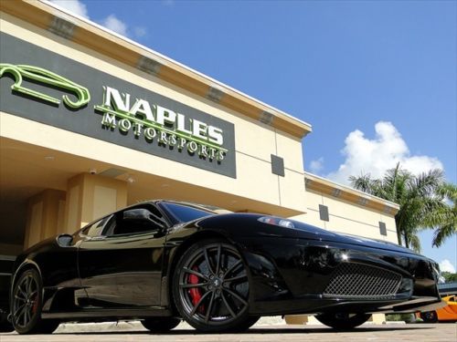 2009 ferrari 430 scuderia f1, carbon fiber shields, matte black wheels, amazing!